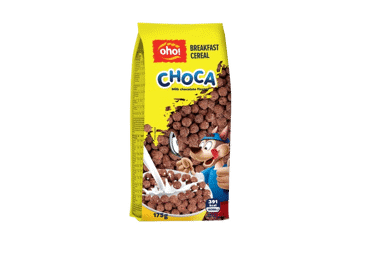 Sausi pusryčiai OHO CHOCA, 175 g