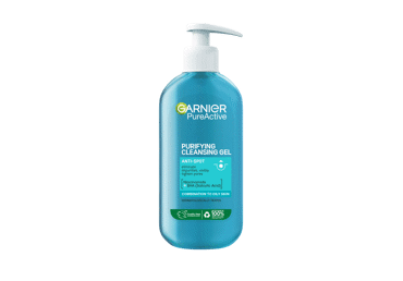 Очищающий гель для лица GARNIER SKIN PURE A.A., 200мл