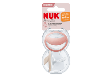 Silikoninis čiulptukas 0-9 mėn., NUK, 2 vnt., 2 vnt.