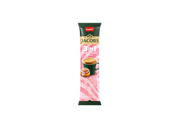 Instant coffee drink JACOBS 3 IN 1 CINNAMON ROLL, 11.2 g