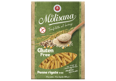Pasta LA MOLISANA gluten-free (tubes), 400 g