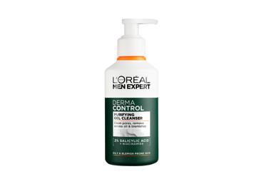 Veido prausiklis-gelis probleminei odai Men Expert Derma Control, 260 ml
