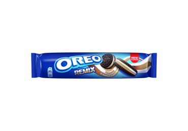 Cookies OREO REMIX, tiramisu and vanilla flavor, 157 g