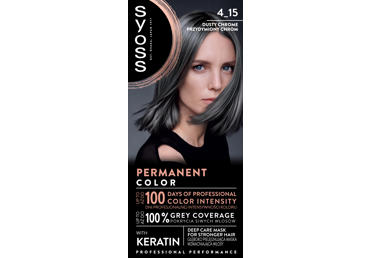 Dažomasis plaukų kremas SYOSS COLOR, 4-15