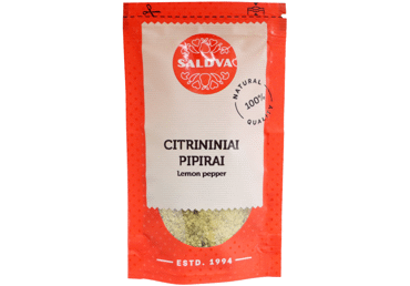 Citrininiai pipirai SALDVA, 25 g