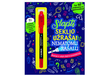 Knyga SLAPTI SEKLIO UŽR. NEMATOMU RAŠALU