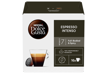 Kavos kapsulės NESCAFE DOLCE GUSTO ESPRESSO INTENSO, 112 g
