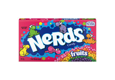 Kramtomieji saldainiai NERDS RAINBOW, 141.7 g