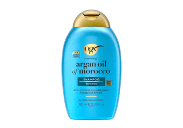 Plaukų šampūnas OGX su argano aliejumi, 385 ml