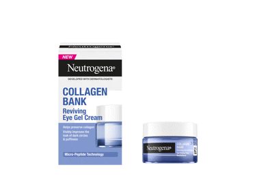 Paakių gelinis kremas Neutrogena Collagen Bank, 15ml