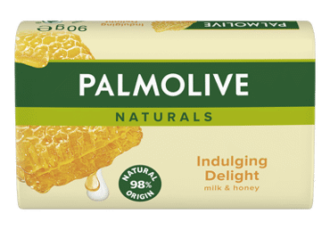 Кусочное туалетное мыло PALMOLIVE MILK & HONEY, 90 г