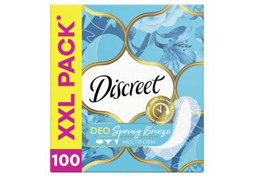 Higieniniai įklotai DISCREET Spring Breeze, 100 vnt.
