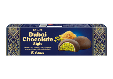 Šaldyti Dubajaus šokolado močiai BOUJEE, 200 g