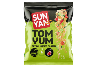 Быстро готовые макароны SUN YAN (вкус TOM YUM), 65 г