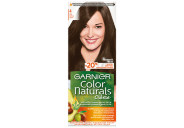 Plaukų dažai GARNIER COLOR NATURALS, Nr. 4, 1 vnt.