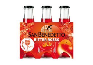 Sparkling drink SAN BENEDETTO BITTER ROSSO, 0,098L x 6 bottles