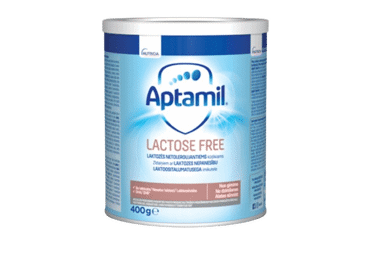 Pieno mišinys APTAMIL LACTOSE FREE, nuo gimimo, 400 g