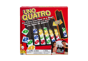 Stalo žaidimas UNO QUATRO, 1 vnt.