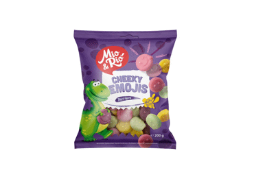 Жевательные конфеты смайлики MIO&RIO, 200 г