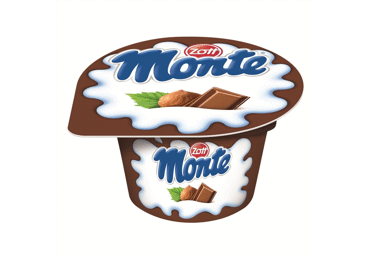 Nut and chocolate dessert ZOTT MONTE, 13.3% fat, 150 g