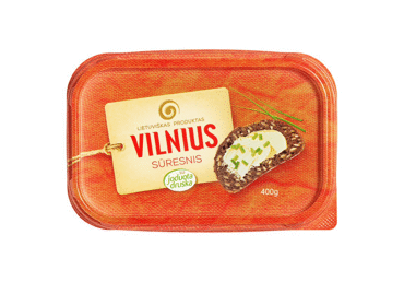 SŪRESNIS riebalų tepinys VILNIUS, 50 % rieb., 400 g