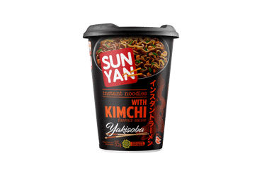 Instant noodles SUN YAN YAKISOBA, kimchi flavor, 85 g