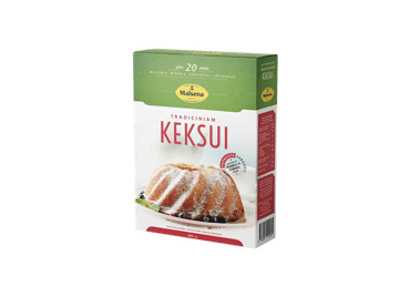 Miltinis mišinys MALSENA tradiciniam keksui kepti, 400 g