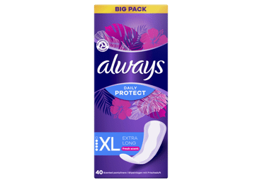 Higieniniai įklotai ALWAYS Extra Long, Fresh Scent, 40 vnt.