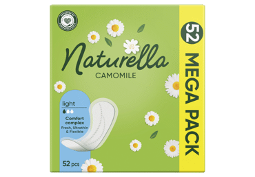 Higieniniai įklotai NATURELLA Camomile Light, 52 vnt.