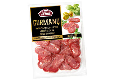 Cured Sausage GOURMET, sliced, highest quality, 150 g