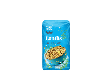 Lęšiai WELL DONE, 400 g