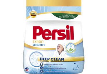 Skalbiamieji milteliai PERSIL EXPERT SENSITIVE, 18 skalb., 990 g