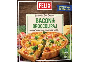 Замороженный пирог FELIX с свининой и брокколи, 220 г
