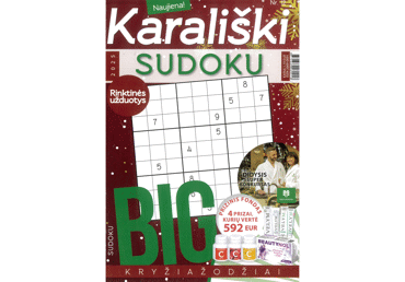 Žurnalas KARALIŠKI SUDOKU BIG, 1 vnt.