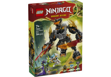 LEGO konstruktorius Cole misijos robotas ir drakono pavidalo Zane 71854
