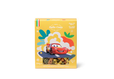 Макароны DALLA COSTA CARS с помидорами и шпинатом, 250 г