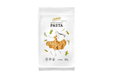 Makaronai AL DENTE TAGLIATELLE be glitimo, 250 g