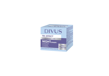 Naktinis veido kremas moterims, DIVUS, 50ml