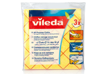 Universaliosios šluostės VILEDA, 3 vnt.