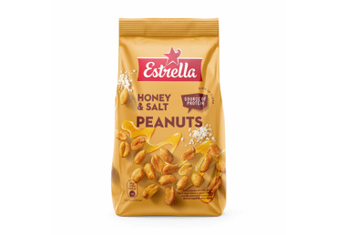 Kepinti žemės riešutai su medumi ir druska ESTRELLA, 240 g
