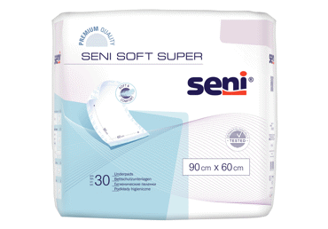 Paklotai SENI SOFT, 60 x 90 cm, 30 vnt., 30 vnt.