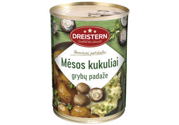 Meatballs with mushroom sauce, 540 g