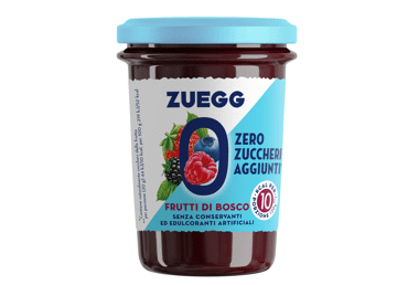 Forest berry jam without added sugar ZUEGG, 220 g
