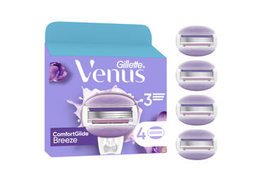 Women's razor heads GILLETTE VENUS BREEZE, 4 pcs.
