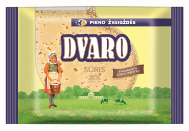 Fermentinis DVARO sūris, 50 % rieb. s. m., 240 g