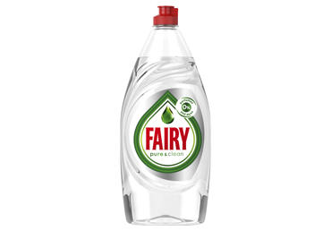 Indų ploviklis FAIRY Pure & Clean, 900ml