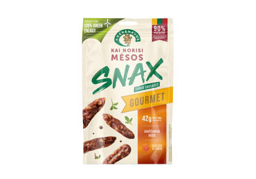 Dried KAI NORISI MĖSOS GURMANŲ sausages, a. r., 150 g