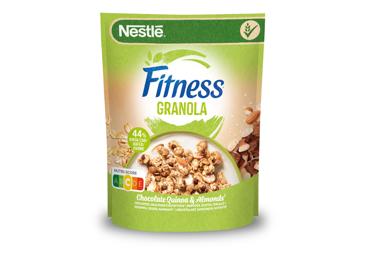 Granola with chocolate, puffed rice, almonds FITNESS NESTLE, 300 g