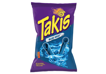 Kukurūzų traškučiai TAKIS BLUE HEAT, 90 g
