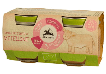 Ekologiška veršienos tyrelė ALCE NERO (kūd. nuo 4 mėn.), 160 g.